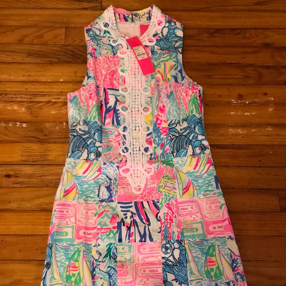 Patterned Cocktail Dress